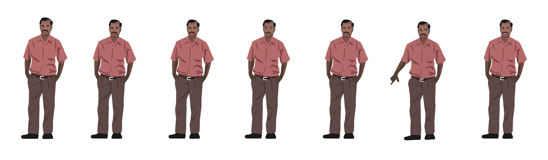 Character Design - Bullcity Learning, imagem 3