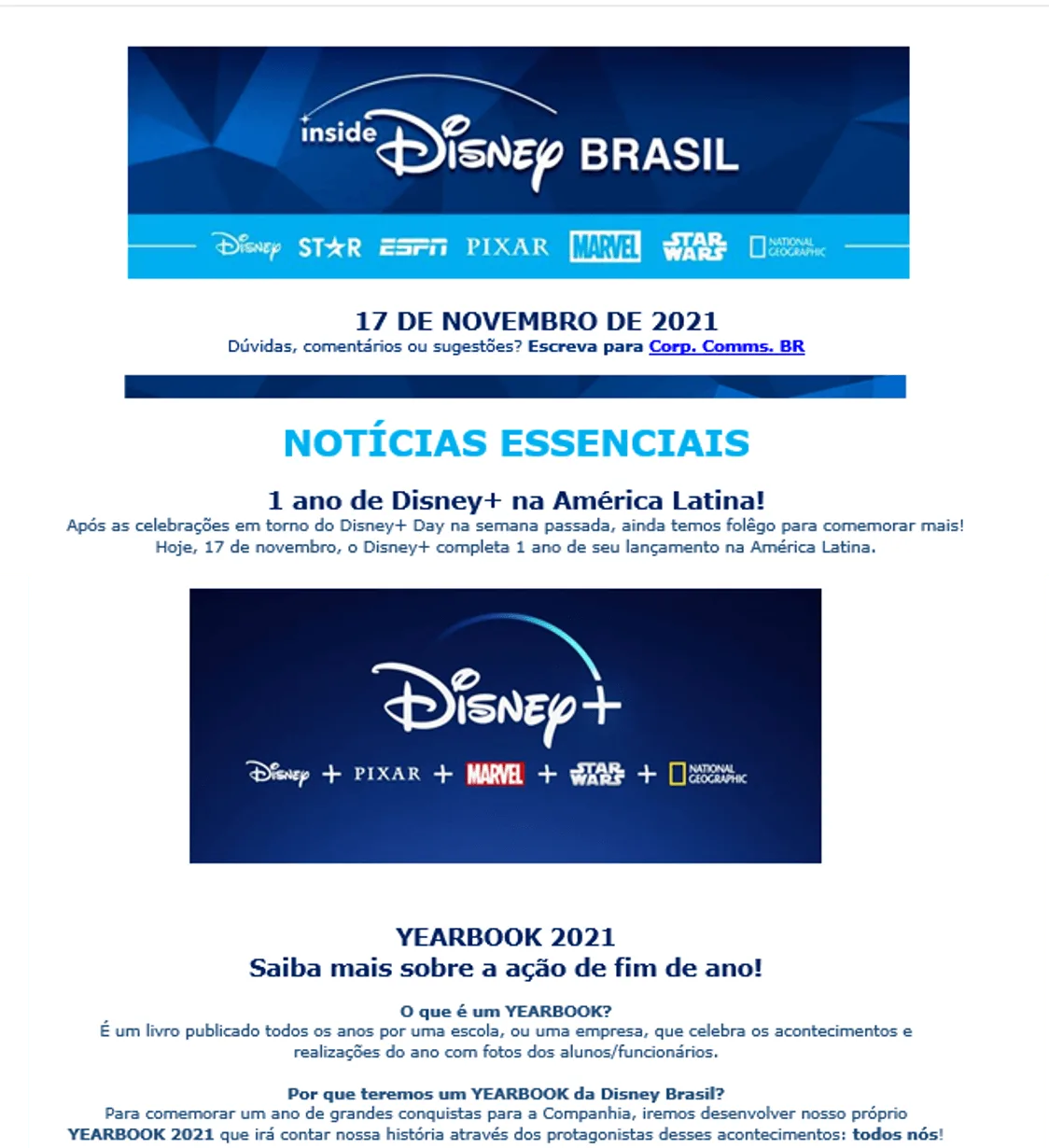 Disney's Newsletter Rebranding, imagem 10